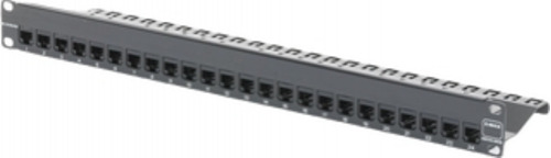 Patch Panel Z-max, Blindado, De 24 Puertos, Modular (vacío),