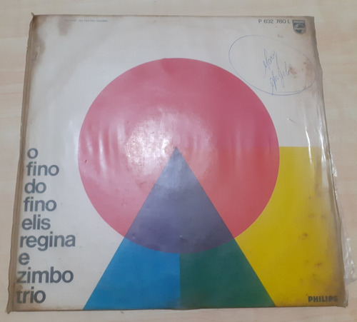 Lp - O Fino Do Fino - Elis Regina E Zimbo Trio 