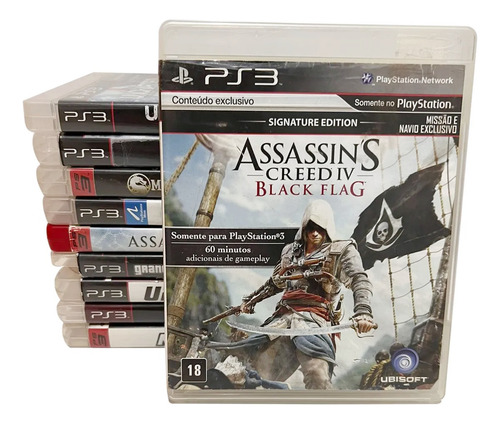 Assassin's Creed Iv Black Flag Signature Game Ps3 Físico (Recondicionado)