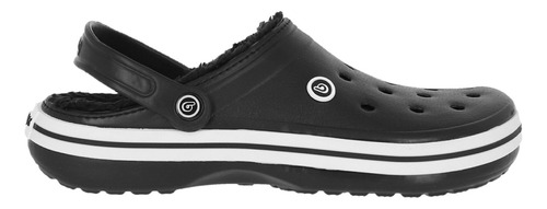 Zueco Bamers Refugio Line Hombre Negro/blanco