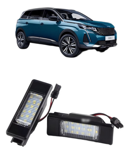 Luz Led Patente Peugeot 5008 5008gt 2016 - Actual Accesorio