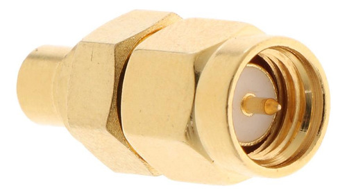Conector Rf Sma Chapado En Oro