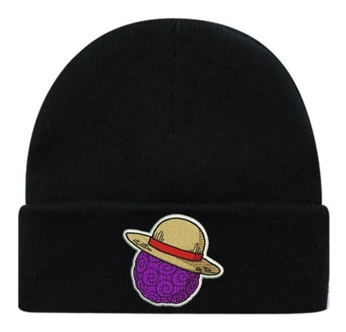 Gorro Sombrero Paja Goma Goma One Piece Beanie Bonete Boina