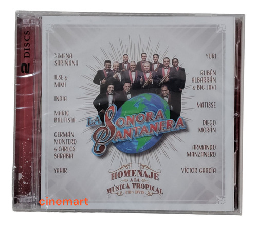 Sonora Santanera Homenaje A La Musica Tropical Cd + Dvd