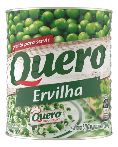 Ervilha em Conserva Quero Lata 2kg