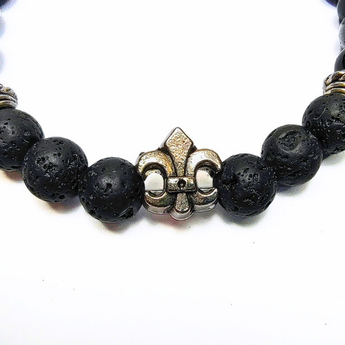 Pulsera De Hombre Lava Fleur De Lis