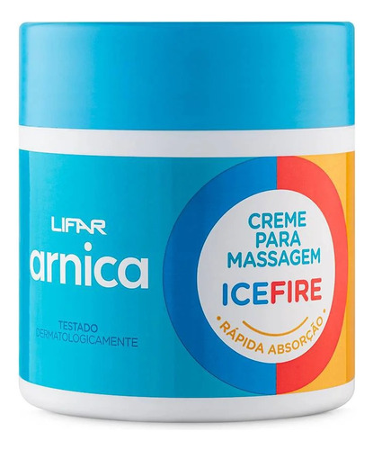 Pomada Para Dolores Musculares Icefire Arnica - 500gr