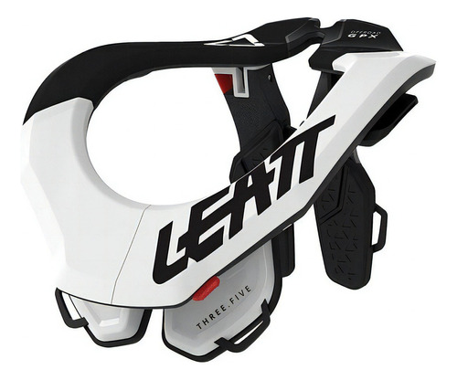 Protetor De Pescoço Leatt Neck Brace Gpx 3.5 Motocross Cor Branco Tamanho GGG