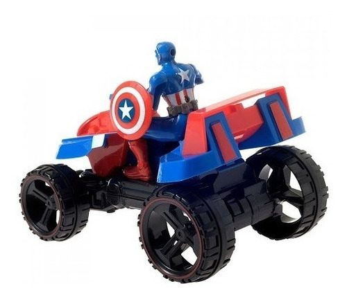 Cuatriciclo Capitan America7119  Con Fig