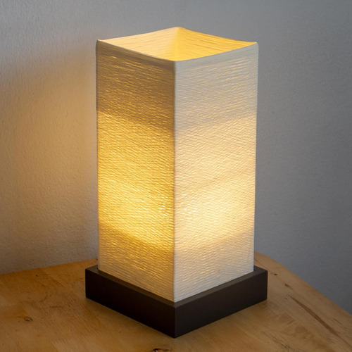 Lámpara Japonesa Regulable Para Mesa Pequeña Luz Brillante
