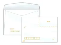 Comprar Envelope Carta Correio 114x162mm Branco Com Rpc 100 Unidades