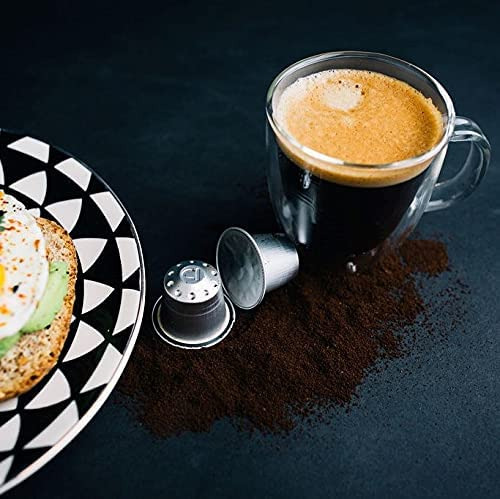 Cápsulas Compatibles Nespresso Ristretto Aluminio 100 Unidad Color