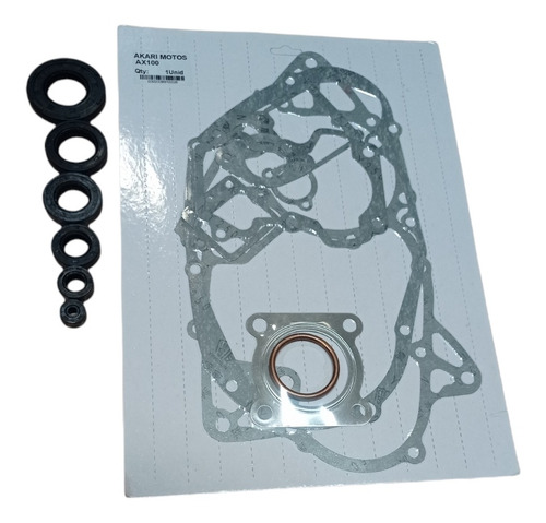 Imagen 1 de 1 de Kit De Empacaduras Y Estoperas Ax100 Suzuki