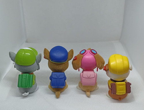 Lote 4 Figuras Original Paw Patrol Minis Ty Boos (Usado)