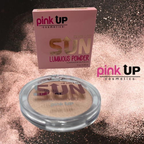 Base De Maquillaje En Polvo Pink Up Sun Luminous Powder 10g