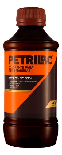 Colorantes Para Teñir Maderas Colores Petrilac - 60cc Color Color Wengue