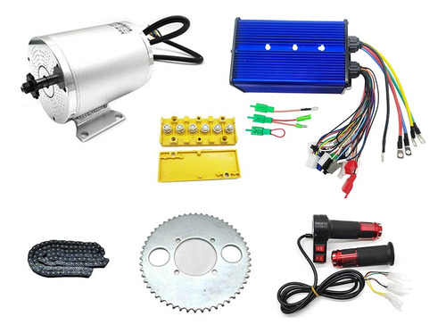 Yuandai Kit De Motor Sin Escobillas De 72 V  W 24 Mosfet 50.