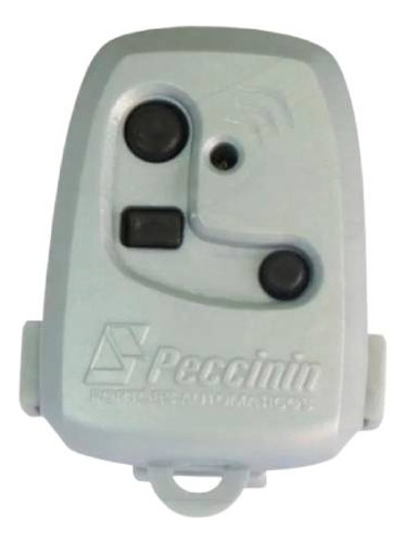 Controle remoto para alarme Peccinin TX 3C cor cinza