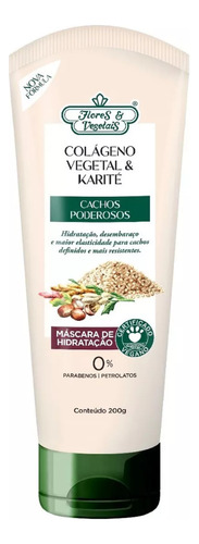 Kit Cachos Poderosos Colágeno E Karitê Flores & Vegetais