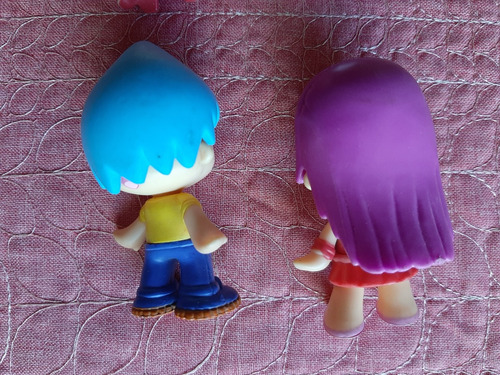 3 Pinypon De 7cms Con Vaquita De Mascota (Usado)