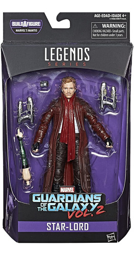 Figura Acción Guardianes De La Galaxia Marvel Star-lord, 6 