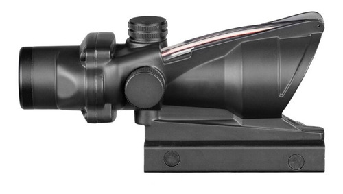 Imagen 4 de 9 de Mira Telescópica Acog 4x32 Iluminada Por Fibra Óptica 20mm