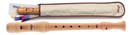 Flauta Dulce Stagg Rec3-gerwd Soprano Germana Madera