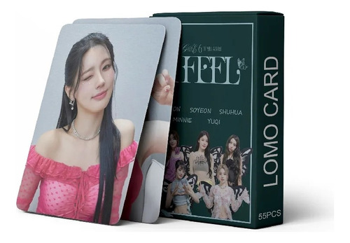 Photocards (g)i-dle Distintos Modelos 55 Unidades Lomocards