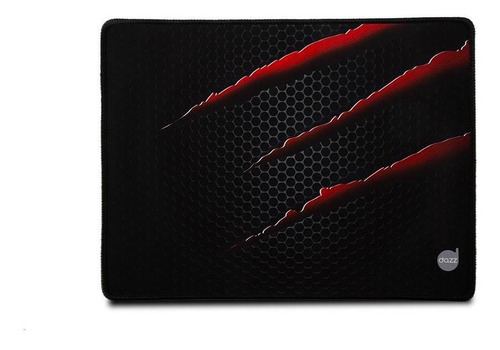 Mousepad Nightmare Control (grande) Dazz Cor Preto/Vermelho