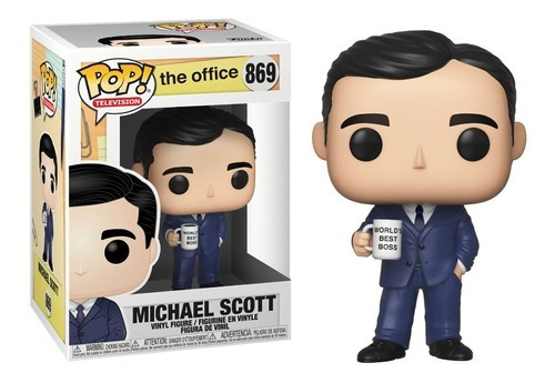 Figura De Acción  Michael Scott (869) Pop De Funko Pop! Television