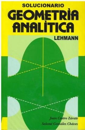 Libro, Solucionario Geomertría Analítica De Charles Lehmann