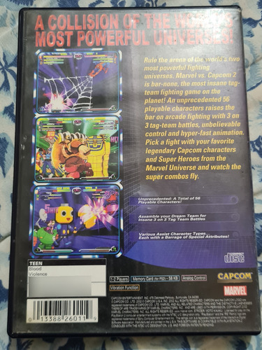 Marvel Vs Capcom 2 Ps2 Playstation 2 (Usado)
