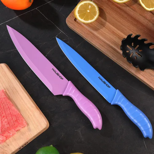 Juego De Cuchillos De Cocina 6 Piezas Acero Inoxidable Antia