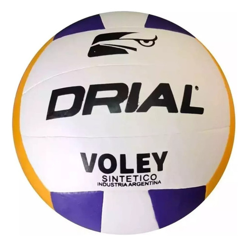 Pelota Vóley Cuero Sintético Drial Lmr Deportes Azul