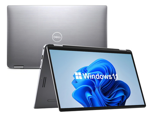 Portátil Dell 2 en 1 Core i5 de octava generación, 16 GB, SSD M2, 256 GB, color plateado - Excelente (Reacondicionado)