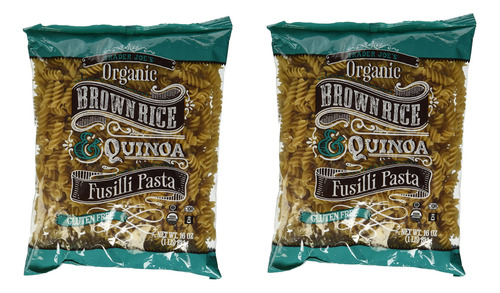 Trader Joes - Pasta Fusilli Orgnica De Arroz Integral Y Quin