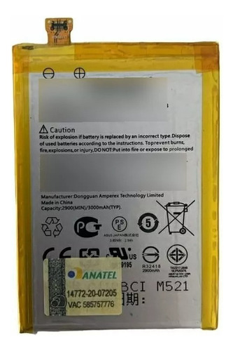 Flex Carga Bateira Asus Zenfone 2 Ze550ml C11p1424 Original