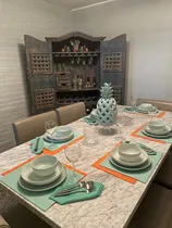 Comprar Comedor 6 Puestos Mármol Carrara Legítimo