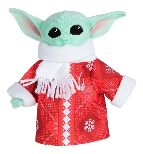 Peluche Baby Yoda Disney Original Grogu Edicion Navidad