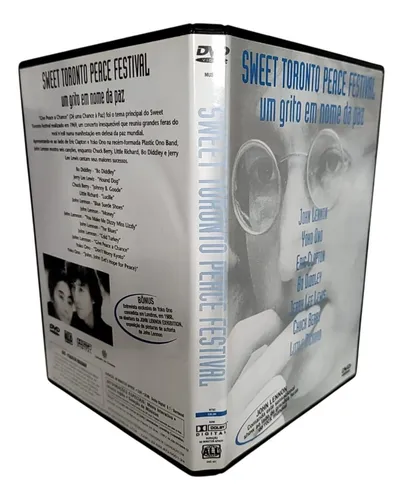 Dvd Sweet Toronto Peace Festival - Um Grito Em Nome Da Paz