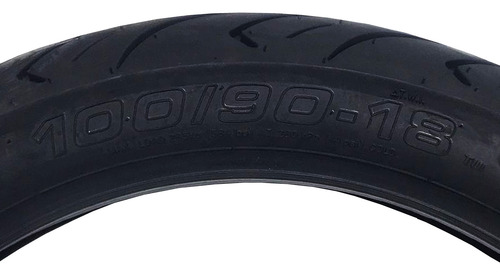 Pneu Traseiro Aro 18 S/c 62p 100/90-18 Cbx 200 Strada