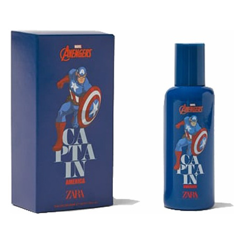 Zara Capitán América Marvel 50ml Edc | Maxperfume