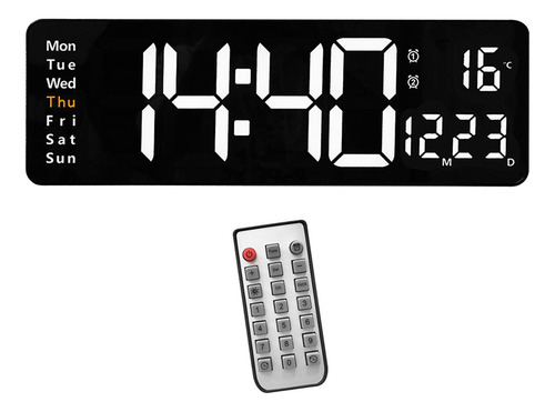 Reloj De Pared Digital Escritorio Función De