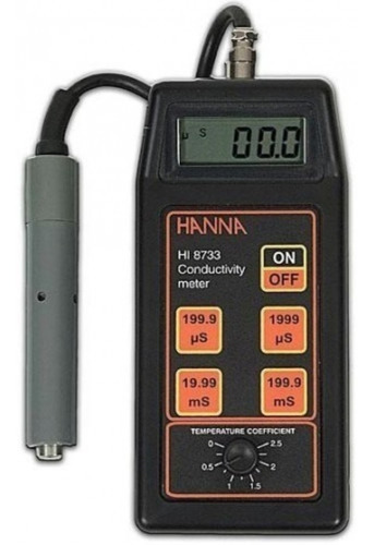 Medidor De Conductividad Hanna Instruments Hi8733 Sonda Agua