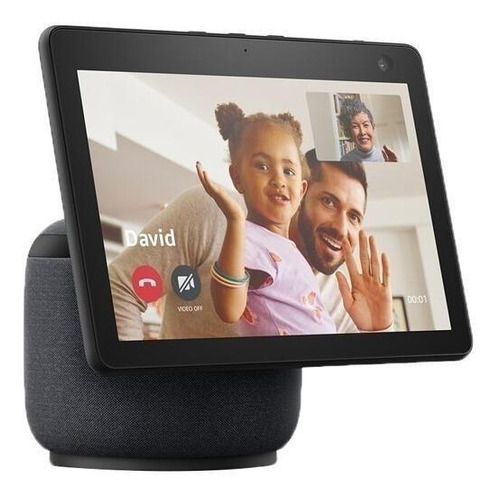 Amazon Echo Show 10 3rd Gen con asistente virtual Alexa, pantalla integrada de 10.1" charcoal 110V/240V