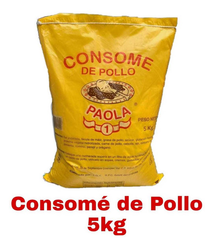 Consome De Pollo Paola