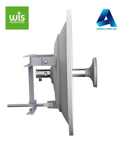 Kit Radioenlace Wifi 5ghz Antena Dish 30dbi + Basebox 5