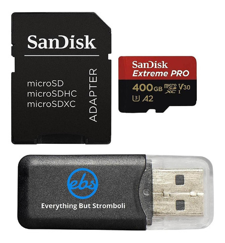 Tarjeta De Memoria Sandisk 400gb Micro Sdxc Extreme Pro Func