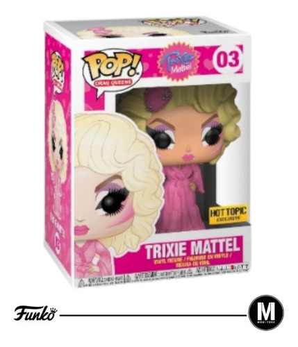 Funko Pop Drag Queens Trixie Mattel Hot Topic Exclusive