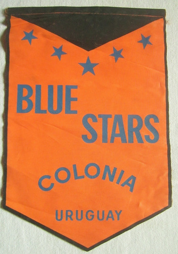 Banderin Blue Star Colonia Uruguay